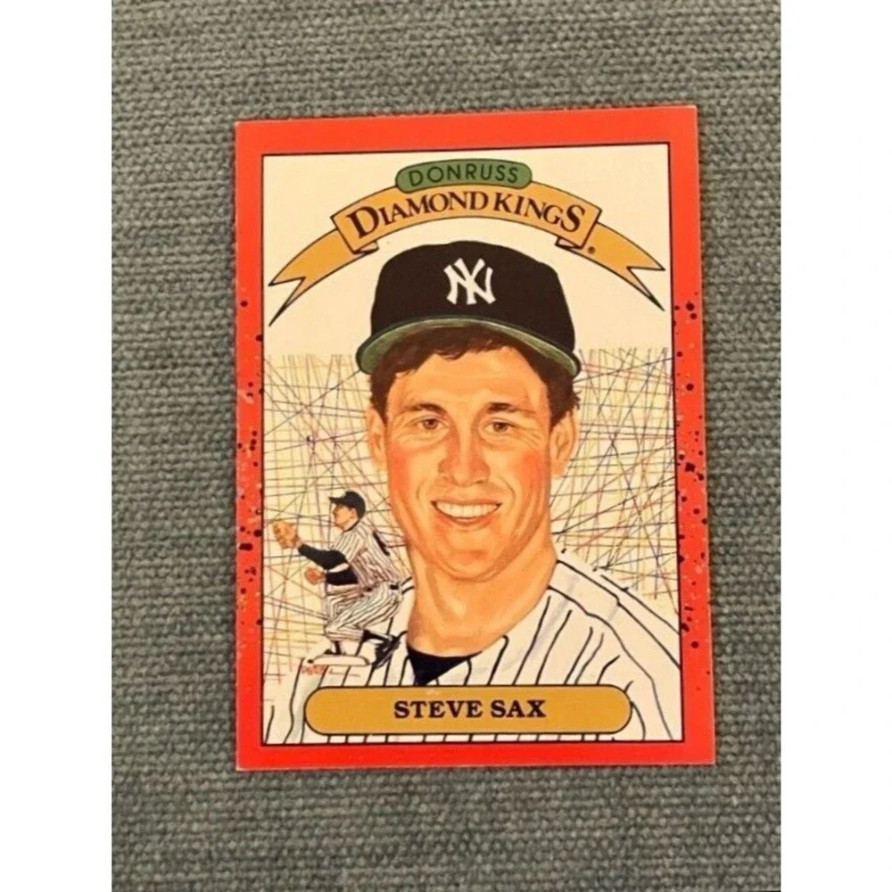 1990 Donruss Diamond Kings New York Yankees Baseball Card Trading Card